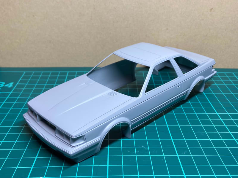 アオシマ 1/24 トヨタソアラ2800GT その9 - Dig it ちゃぶ台