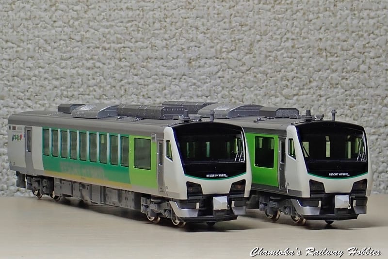 KATO製 HB-E300系 「リゾートビューふるさと」 アルクマ塗装仕様