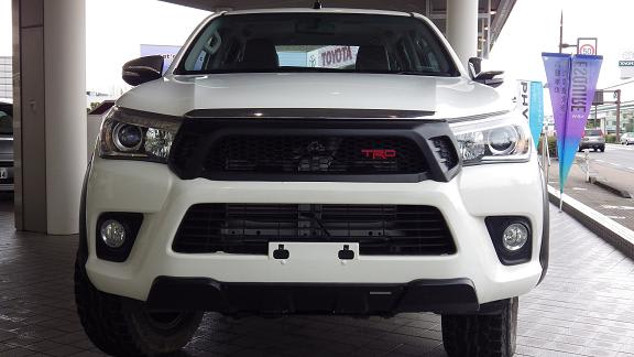 ピックアップトラック】トヨタ・新型ハイラックス（海外仕様車）特別展示 in 富山トヨタ ランドマーク・ソティ - ハリアーRXの業務日誌！？