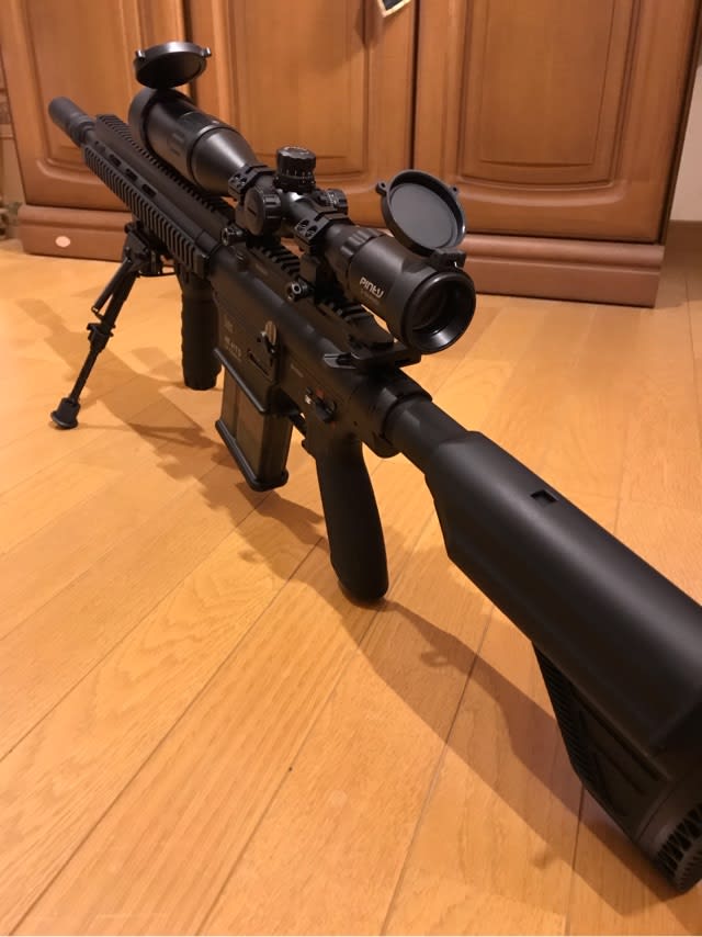 東京マルイ 次世代電動ガン HK417 EARLY VARIANTをカスタム&実射