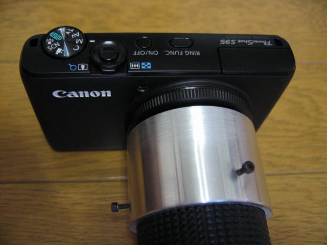 Canon PowerShot S95+Vixen 8-24Zoom EP デジカメAD - おやじね Canon PowerShot S95+Vixen 8-24Zoom EP デジカメAD - おやじね