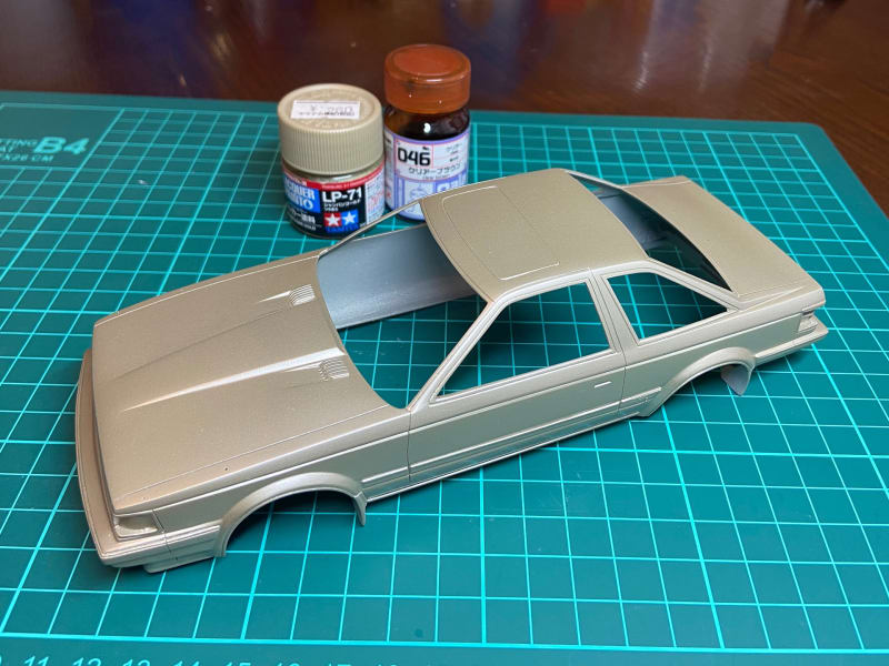 アオシマ 1/24 トヨタソアラ2800GT その10 - Dig it ちゃぶ台