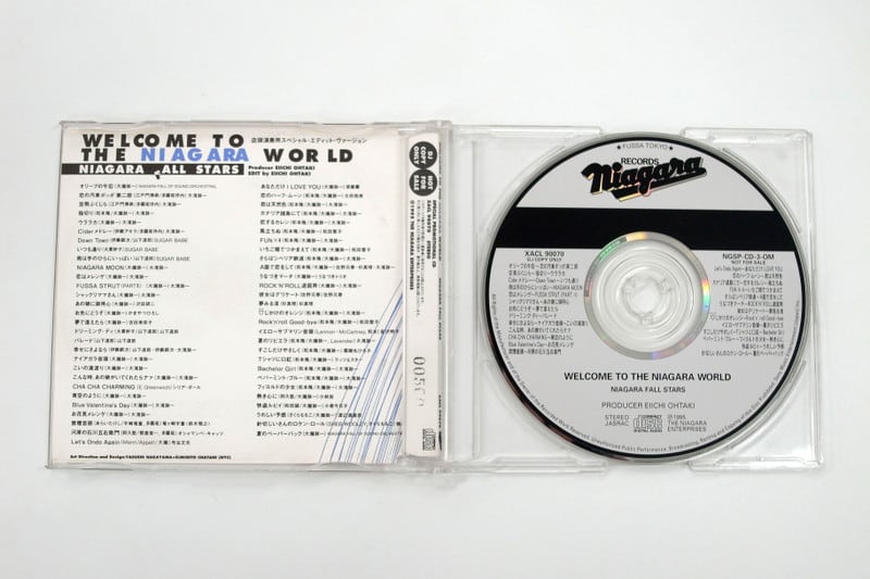 TJ223 大滝詠一 / WELCOME TO THE NIAGARA WORLD プロモ盤 【CD】 0510