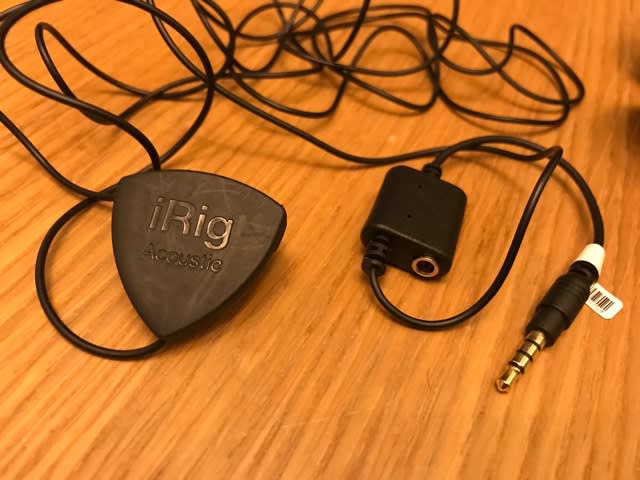 レインソング Rain Song(エレアコ)奮闘記・完結(iRig acoustic
