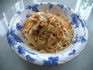 アオリイカのパスタ オカズ釣師の戯言