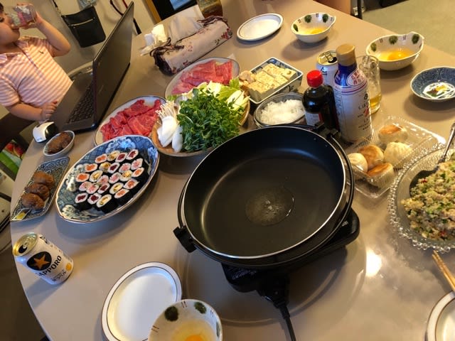 すき焼きパーティー - りぷママごはん