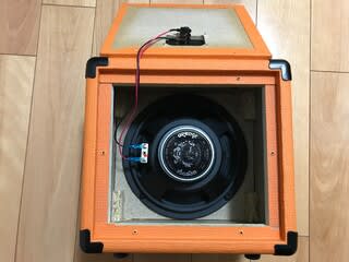 ORANGE PPC108 スピーカー交換 JENSEN Mod 8-20 8Ω - ブログ ORANGE PPC108 スピーカー交換 JENSEN Mod 8-20 8Ω - ブログ