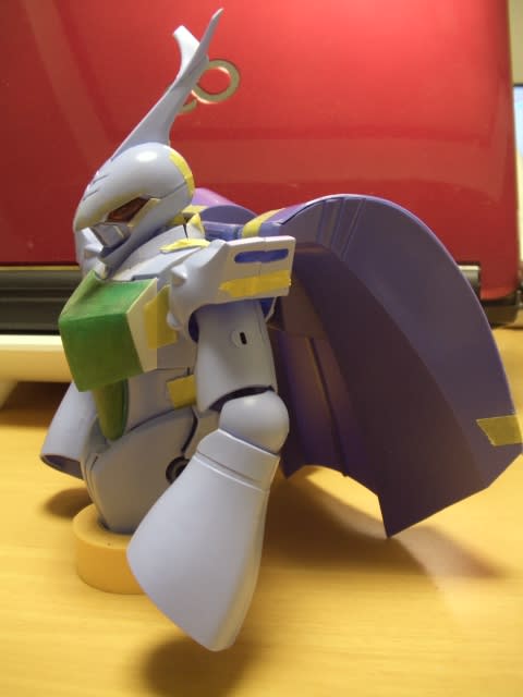オーラバトラー 旧キット1/24ダンバイン完成 - 部長職のお仕事