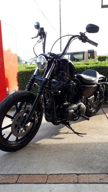 XL1200NS 2020年式アイアンのタンク交換等 - 4CAM好き。