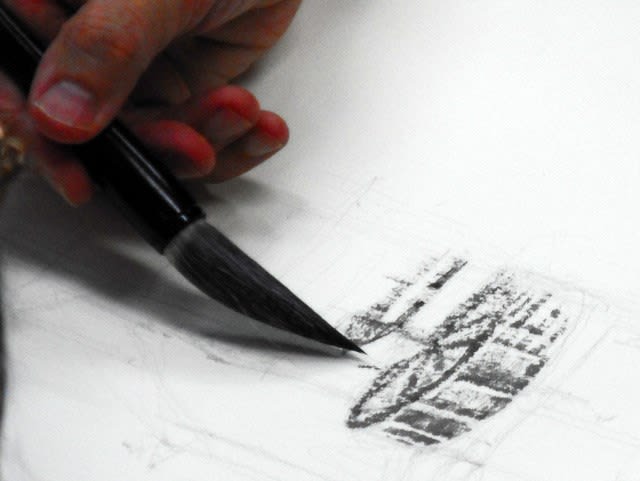 短期集中講座 現代水墨画 「篠原貴之の創作方法」② - SAKURA