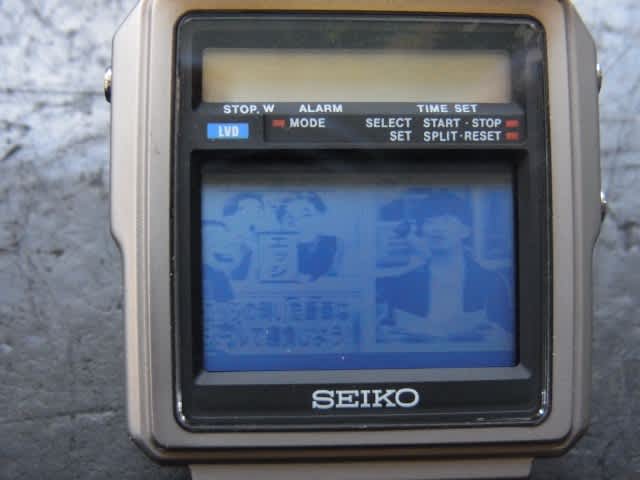 SEIKO TV Watch, T001 (DXA002) - テレビ修理-頑固親父の修理日記