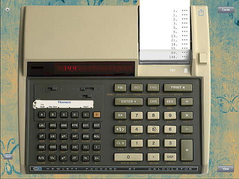HP-67, HP-97 for iPad、HP-67 for iPhone - とね日記 HP-67, HP-97 for iPad、HP-67 for iPhone - とね日記