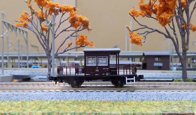 東武鉄道 ヨ101 車掌車 茶色仕様 - メルカリ