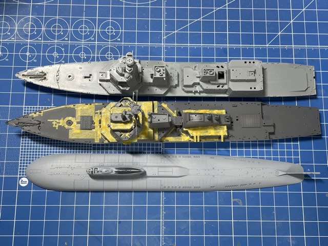タミヤ】1/700 ロシア海軍 原子力潜水艦 オスカーII型 クルスク タミヤ】1/700 ロシア海軍 原子力潜水艦 オスカーII型 クルスク