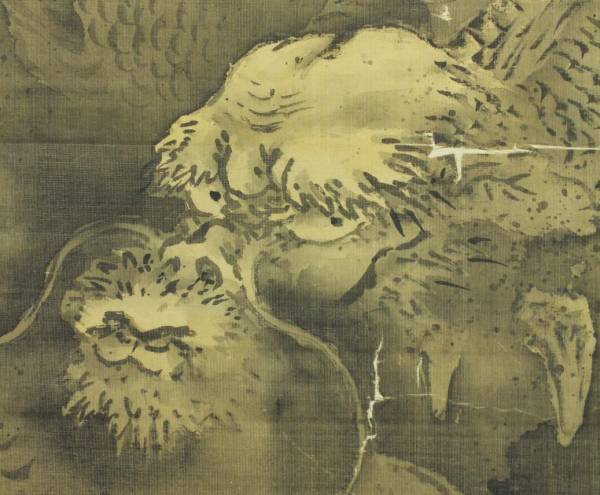 龍之図 狩野惟信（養川院）筆 - 夜噺骨董談義