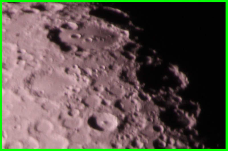 月面 静止画VS動画 処理 - 雲の上には宇宙（そら）