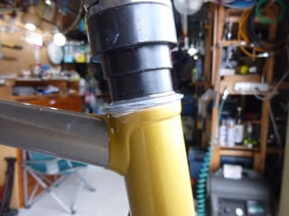 ヘッド小物取付け IRIBE - Kinoの自転車日記 ヘッド小物取付け IRIBE - Kinoの自転車日記