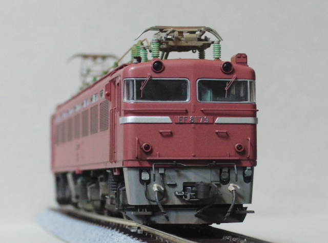 16番・トミックス HO-129 国鉄EF81(ローズ)の仕上げ - G'Sの 16番・トミックス HO-129 国鉄EF81(ローズ)の仕上げ - G'Sの