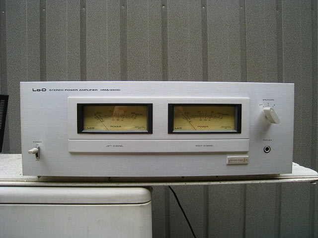 オーディオアンプの整備（その1 Lo-D HCA-6500 コントロール
