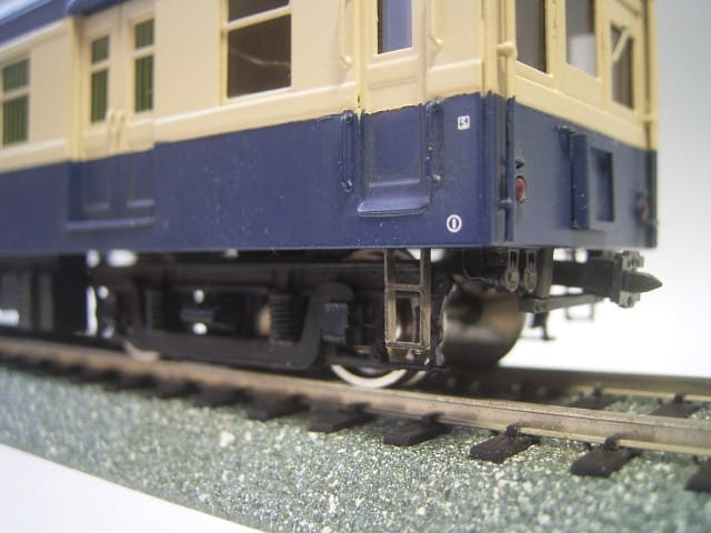 スポーク車輪を組み込む エンドウ/クモニ13形飯田線用（その2