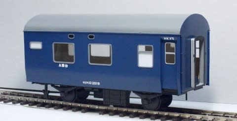 人気スポー新作 OJゲージ G'Sの小 - 紙で作る旧型客車のショーティー5両編成 鉄道模型