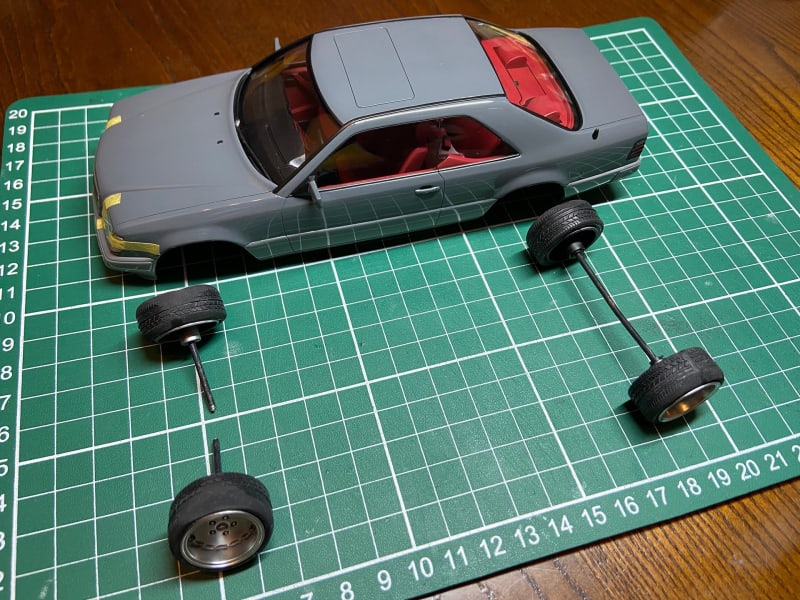1/24 フジミ メルセデスベンツ300CE-24V. (その11) - Dig it 1/24 フジミ メルセデスベンツ300CE-24V. (その11) - Dig it