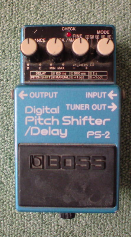 BOSS コンパクト エフェクター その⑧ Digital Pitch Shifter