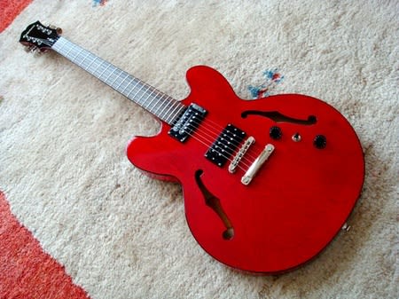 EPIPHONE Ltd. Ed. Dot Studio in Cherry - Guitars On Broadway EPIPHONE Ltd. Ed. Dot Studio in Cherry - Guitars On Broadway