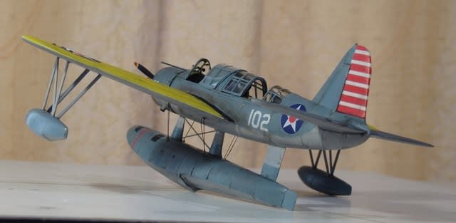 1/72 AZmodel Vought OS2U Kingfisher (8) - 見ると自信の 1/72 AZmodel Vought OS2U Kingfisher (8) - 見ると自信の
