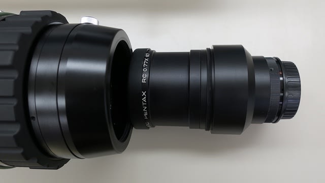 PENTAXリアコンバーターRC0.77が35mm版で使える - おやじねこの PENTAXリアコンバーターRC0.77が35mm版で使える - おやじねこの