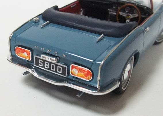 1/24 TAMIYA HONDA S800 完成！ - sportscar graphic