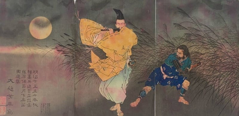 月岡芳年の傑作 尾上菊五郎 一ツ家の老婆 月岡芳年作 - 夜噺骨董談義