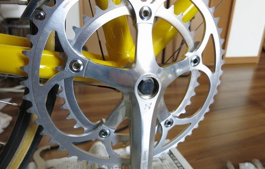 SUNTOUR SUPERDE PRO クランク - 古今輪風@自転車ふぁん SUNTOUR SUPERDE PRO クランク - 古今輪風@自転車ふぁん