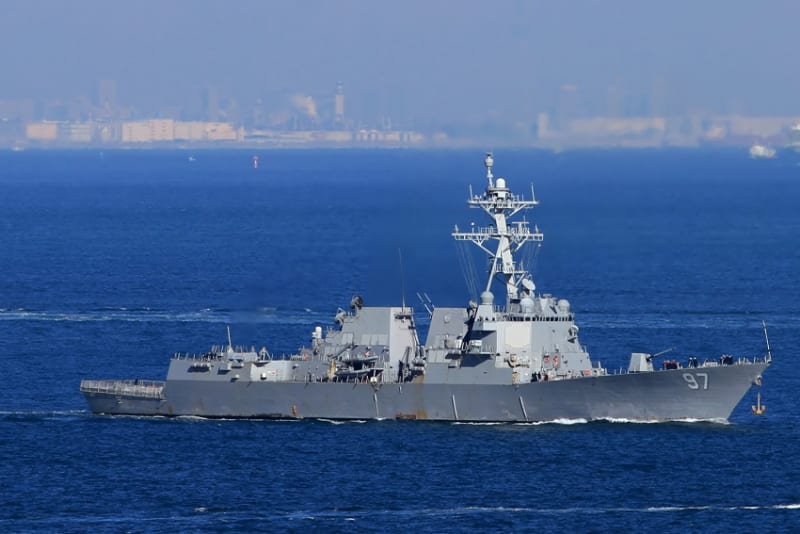 米海軍 ミサイル駆逐艦 DDG-97 「 HALSEY 」 ( パールハーバー 米海軍 ミサイル駆逐艦 DDG-97 「 HALSEY 」 ( パールハーバー