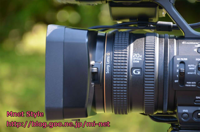 SONY HXR-NX5R レビュー② 使い勝手とデメリット - CAM Style
