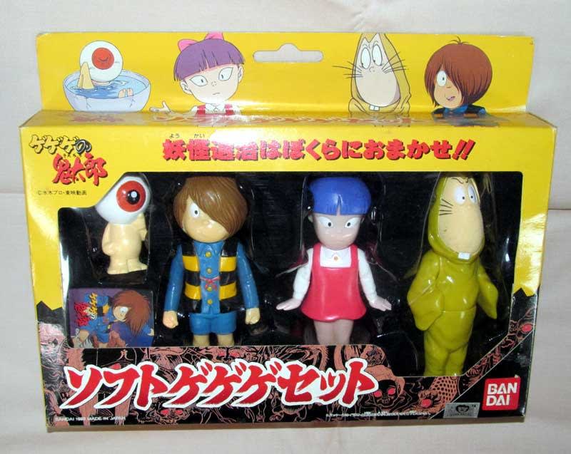 ゲゲゲの鬼太郎 ソフビフィギュア5体セット - メルカリ