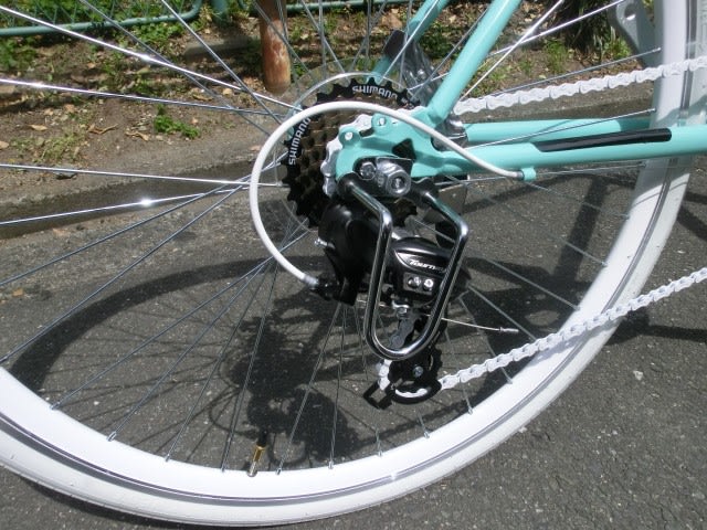 ミントグリーンの700Cクロスバイク・・・ - サイクルハウス