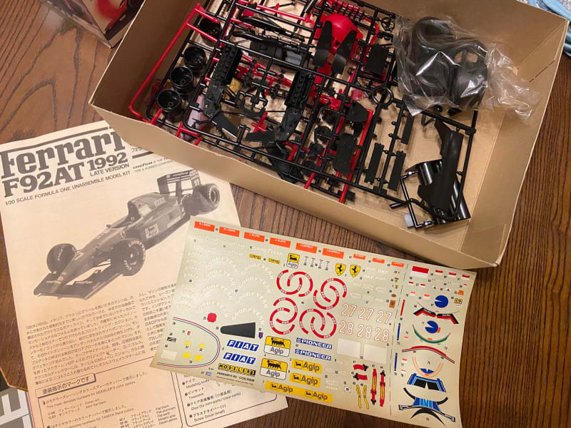 1/20 モデラーズ フェラーリF92AT（その1） - Dig it ちゃぶ台