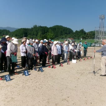 第５０回邑南町老連グランドゴルフ大会！