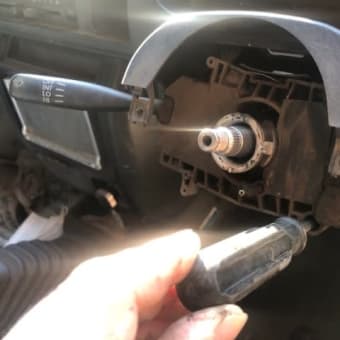 ハイゼットトラックにパワステを後付けする。