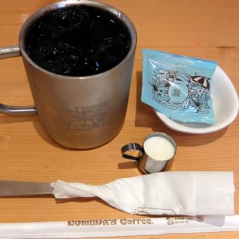 <gourmet>コメダ珈琲店　エッグトースト＋アイスコーヒー