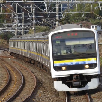 外房線を大網駅で撮影