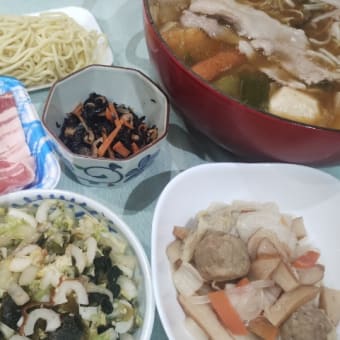 今夜wa坦々味噌鍋♪