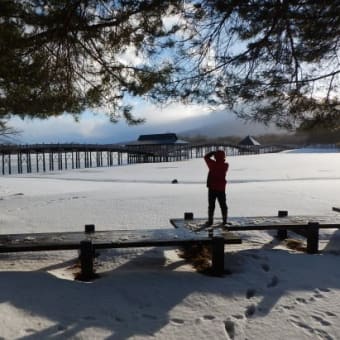 津軽の年末年始・2～津軽富士見湖と猿賀公園～