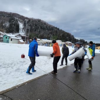 糸魚川市上南地区にて除雪活動を行いました！