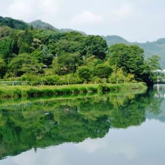 平成26年6月の生坂村の朝の風景