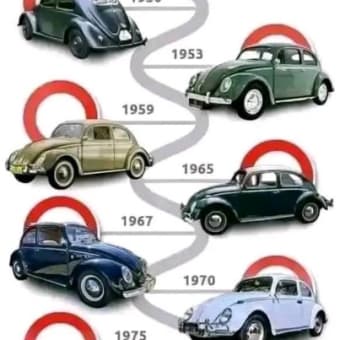 あまり見なくなってきたVWビートルは