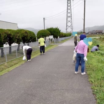 ごみゼロ運動を行いました