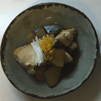 甘々と稲妻のブリ大根を作りました