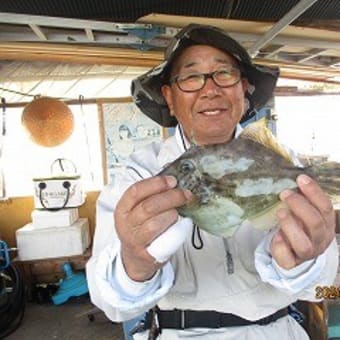 5月4日カワハギマアジ釣り釣果